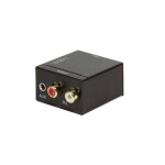 LogiLink CA0101 Toslink - cinch - jack audio adaptér čierna (4052792044805)