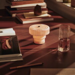 Ferm Living Sklenice Tall Kiru Clear 300 ml – set 2 ks