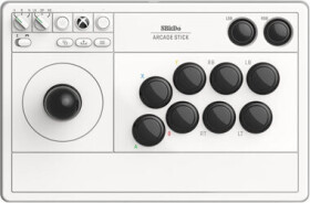 8BitDo Arcade Stick biela / bezdrôtový ovládač / pre Xbox Series X|S Xbox One Windows (RET00364)