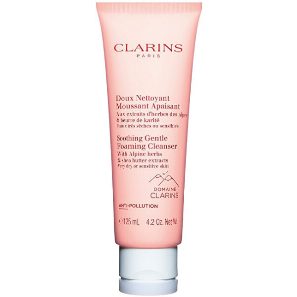 Clarins Jemná upokojujúca čistiaca pena pre veľmi suchú až citlivú pleť