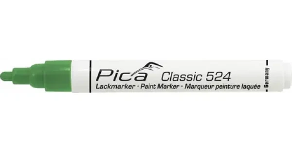 Pica-Marker Classic Industrial zelená / Lakový popisovač / okrúhly hrot 2-4 mm (524/36)