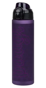 BAAGL Tritánová fľaša na pitie Plum / Fľaša na pitie / 700 ml / tritan / BPA free