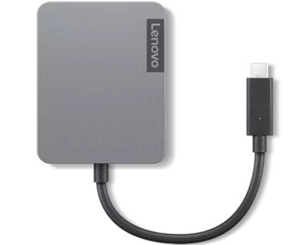 Lenovo USB-C Travel Hub Gen2 / 1x USB-C(M) / 1x HDMI 4K @ 30Hz / 1x LAN / 1x VGA / 1x USB-A (GX91A34575)