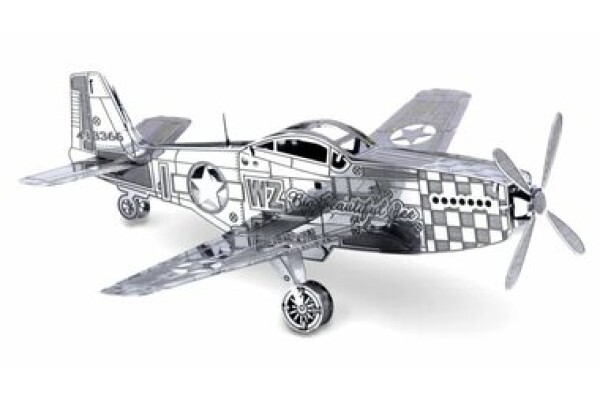 Metal Earth 3D Puzzle Lietadlo Mustang P-51