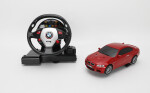 Mamido Mamido Autíčko na diaľkové ovládanie BMW M3 1:18 s volantom červené