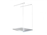 BESCO - Walk-in sprchovací kút AVEO DUE - Pevná stena - Bez pevnej steny, Rozmer A - 140 cm BCAVEODUE140
