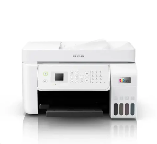 Epson EcoTank L5316 biela / Farebná atramentová multifunkcia / A4 / 33 ppm / 5760x1440dpi / USB / LAN / Wi-Fi (C11CJ65413)