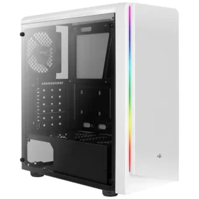 AeroCool Rift biela / PC skriňa / Midi Tower / ATX / bez zdroja / RGB / priehľadná bočnica (ACCM-PV13012.21)