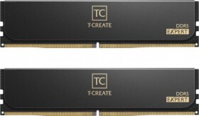TeamGroup Team Group DDR5 - 32GB - 6400 - CL - 32 (2x 16 GB) dual kit, RAM (farba: Čierny, CTCED532G6400HC32ADC01, T-CREATE EXPERT)