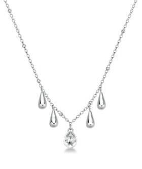 Brosway Dámsky oceľový náhrdelník s príveskami Tear Drop Perfect BPC38