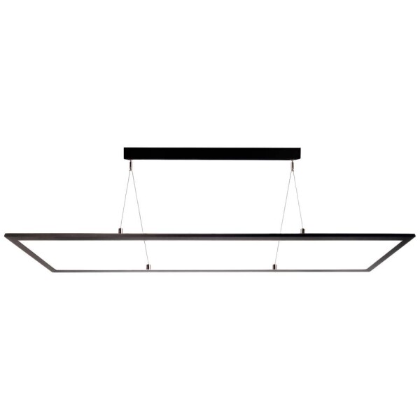 Deko Light 342219 LED Panel transparent, eckig, 50 W, 3000/4000 K, Schwarz závesné svietidlo En.trieda 2021: E (A - G) LED pevne zabudované LED osvetlenie 53 W; 342219