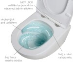 HOPA - Závesné WC ARCO NEW TORNADO s MIDDLE sedadlom Soft-close OLKLT046EUQ3