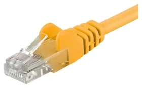Goobay 95556 žltá / Patch kábel / UTP / CAT 5e / 1,5 m (95556)