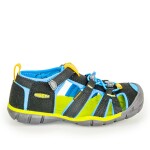 Detské sandále SEACAMP II CNX, BLACK/BRILLIANT BLUE, keen, 1022984/1022969, čierna - 36