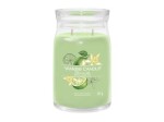 Yankee Candle Signature Vanilla Lime veľký pohár 567g / doba horenia až: 90h (5038581129051)