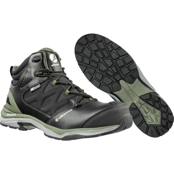 Albatros ULTRATRAIL OLIVE CTX MID 636220-43 bezpečnostná obuv S3 Veľkosť topánok (EU): 43 čierna, olivová 1 ks; 636220-43