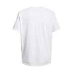 Tričko Under Armour HW ARMOUR LABEL SS Tee White/ Black XS