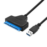 Qoltec 51855 Kábel USB-A 3.0 (M) - SATA HDD | SSD 2.5 0.26m čierna (51855)