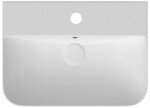 ISVEA - SOTT AQUA keramické umývadlo závesné/na dosku, 61x50cm, biela 10SQ51061