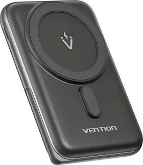 Vention FHNB0 čierna / Power Bank / 10000mAh / MagSafe / Bezdrôtové nabíjanie 20W / USB-C PD / LED displej (47322-0)