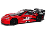 Mamido R/C 1/18 Corvette C6 športové vozidlo. R Červená 2,4 g Svetlo