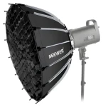 Neewer Softbox 65 cm / Parabolický / Bowens mount / 2x difúzor / voštinová mriežka (10101630)