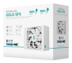 DEEPCOOL PS750G WH biela / SFX / ATX 3.1 / 750W / 80 PLUS Gold / Plne modulárne (R-PS750G-FE0W-JGEU)