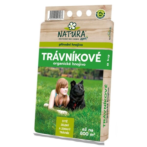 AGRO NATURA Organické trávnikové hnojivo 8 kg