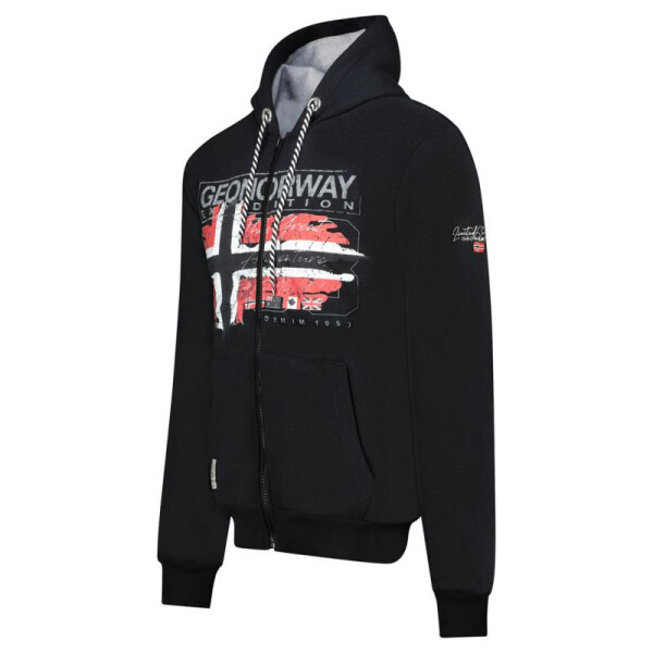 Geografické Nórsko Mikina Grusty DB 100 M WZ3083H/GN-Black pánske 2XL