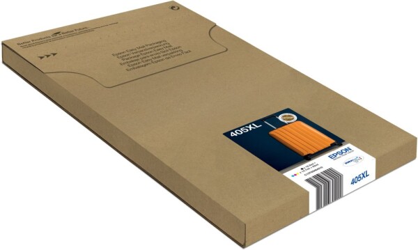 Epson Epson 405XL Multipack - 4er-Pack - XL - Schwarz, Gelb, Cyan, Magenta - original - versandfertig - Tintenpatrone - fur WorkForce WF-7310DTW, WF-7830DTWF, WF-7835DTWF, WorkForce Pro WF-7840DTWF