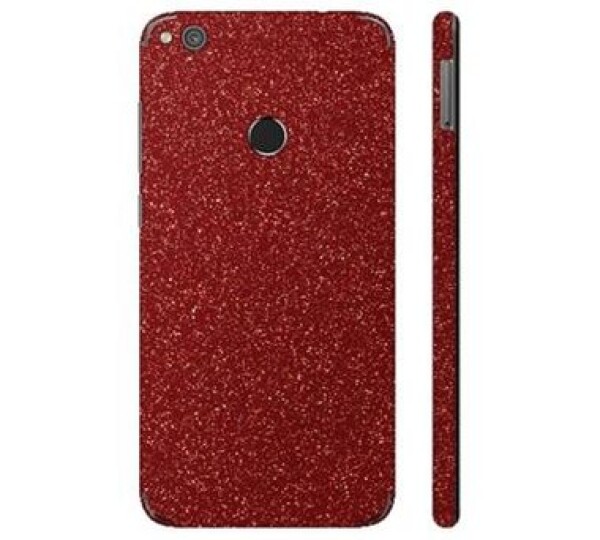 3mk Ferya Ochranná fólia zadného krytu pre Huawei P8 Lite červená trblietavá (5903108005562)