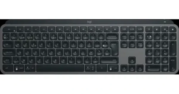 Logitech MX Keys S grafitová / Bezdrôtová klávesnica / USB-C / Bluetooth (920-011574)