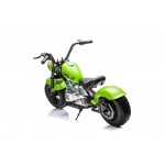 Mamido Detská elektrická motorka Chopper Warrior 36V zelená