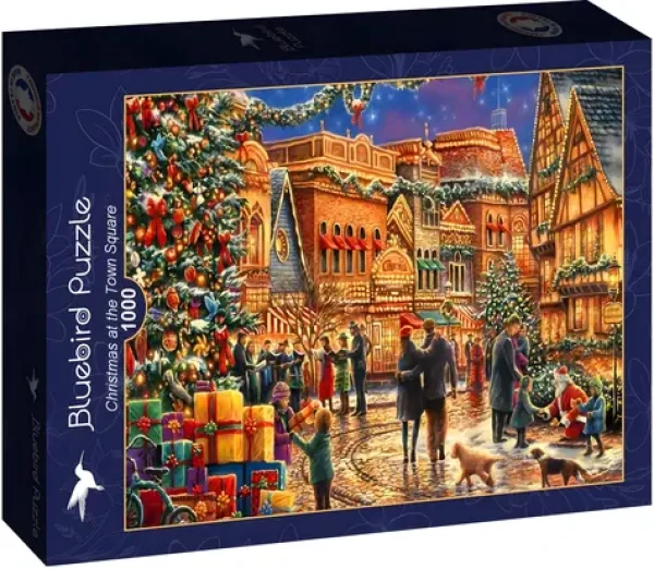 BlueBird Puzzle Vianoce na námestí