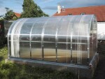 Oblúkový polykarbonátový skleník Gardentec Classic (4 × 3 m)