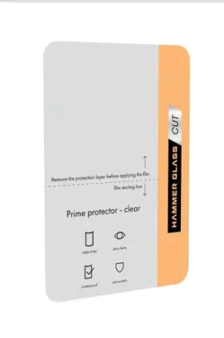Hammer Glass Prime Protector Clear / Ochranná fólia / pre telefóny do 7,5" / 10 ks / hrúbka 0,21 mm (GPF000042)