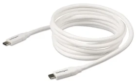 StarTech USB-C biela / Napájací kábel / PD 5A / 2m (USB2C5C2MW)
