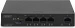 Digitus Switch niezarządzalny DIGITUS 4x Gigabit Ethernet, PoE af/at 60W, 1 port uplink, desktop