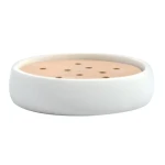 Spirella Sven mydlenka biela / polyresin / drevo (7610583214188)