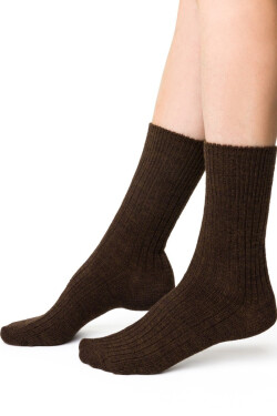 Dámske ponožky ALPACA 044 Hnědá 38-40