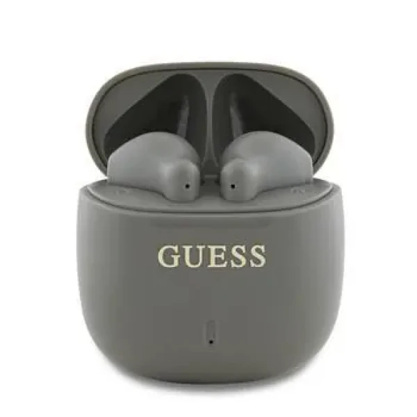 Guess Printed Classic Logo TWS Bezdrôtové Slúchadlá Taupe (57983122042)