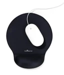 Durable Ergotop antracitová / Podložka pod myš / gélová opierka zápästia / 230 × 260 mm (574858)