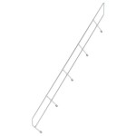 MUNK Günzburger Steigtechnik 600318 Munk Druhé madlo na schody 45° 18 schodov 1 ks; 600318