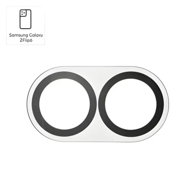 HAMA Cam Protect / Ochranné sklo fotoaparátu / Samsung Galaxy Z Flip6, Z Flip7 FE / priehľadné / 9H