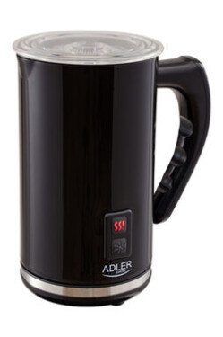 Adler AD 4478 čierna / penič a ohrievač mlieka / 500W (AD 4478)