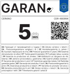 CERANO - Sprchová vanička obdĺžniková Pablo - SMC/minerálny kompozit - štruktúrovaná biela matná - 130x70x3 CER-480994