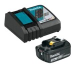 Makita 191A24-4 sada nabíjačka + akumulátor DC18RC+BL1830B / 18V / 3.0Ah (191A24-4)