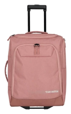 Cestovná taška Travelite Kick Off Wheeled Duffle S Rosé 44 l TRAVELITE-6909-14