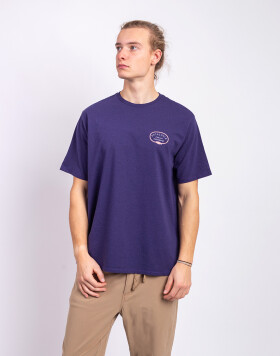 Patagonia M's Clean Climb Roots Responsibili-Tee Plummet Purple XL