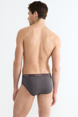 SLOGGI MEN START MIDI 2PACK 0034 SLIPY SVĚTLE ŠEDÁ XL